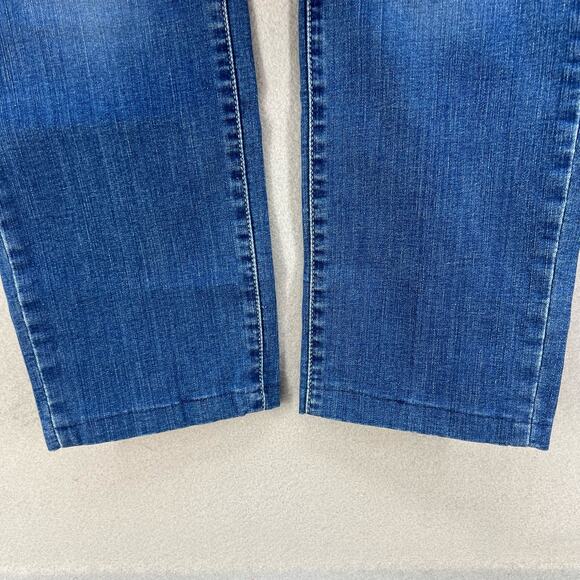 Levi's Jeans Women's 16 Blue Classic Mid Rise Skinny Preppy Normcore Mom Jeans - Picture 5 of 14